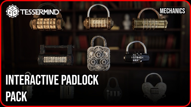 Interactive Padlock Pack